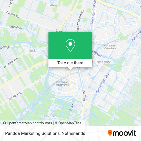 Pandda Marketing Solutions map