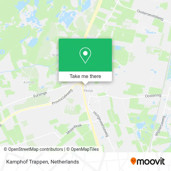 Kamphof Trappen map