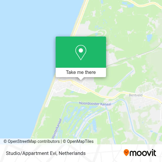 Studio/Appartment Evi map