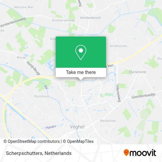 Scherpschutters map