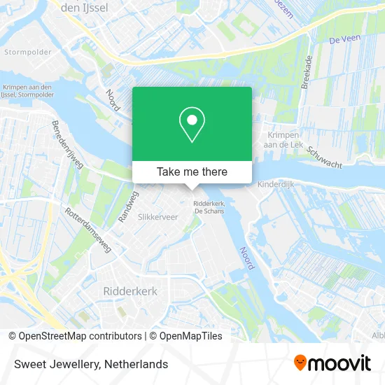 Sweet Jewellery map
