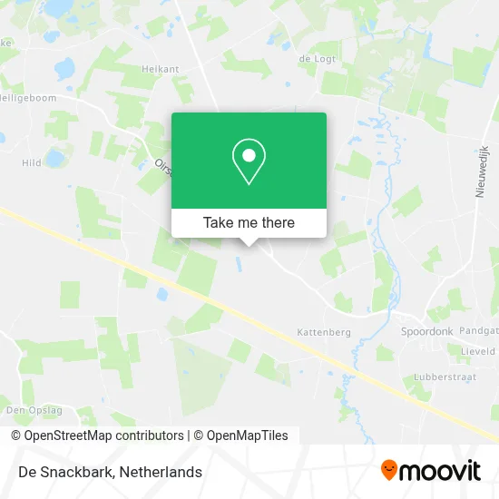 De Snackbark map