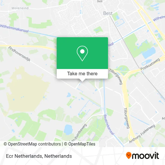 Ecr Netherlands map