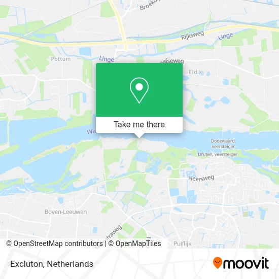 Excluton map