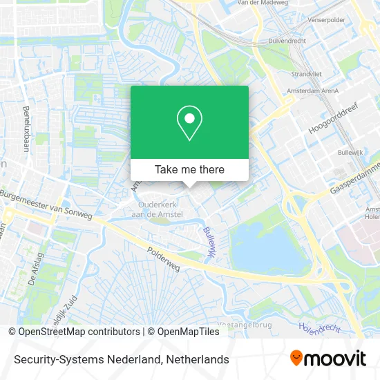 Security-Systems Nederland map