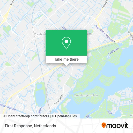 First Response map