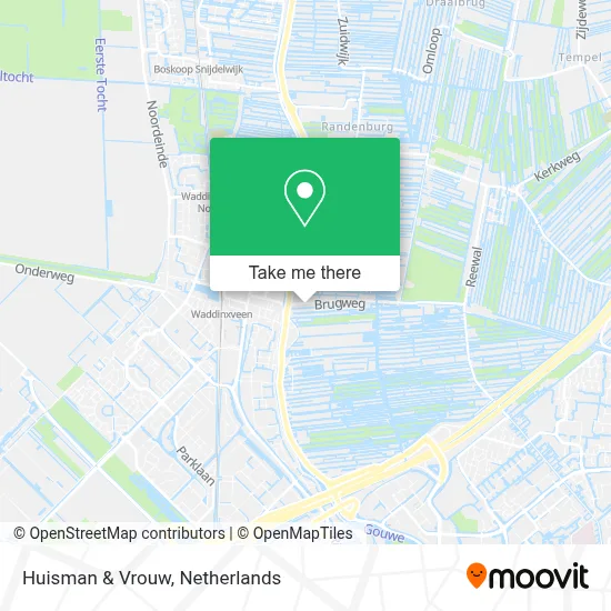 Huisman & Vrouw map