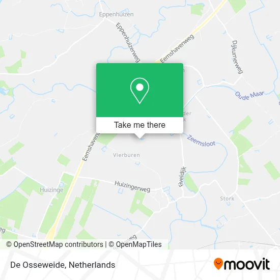 De Osseweide map