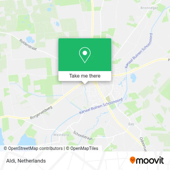 Aldi map