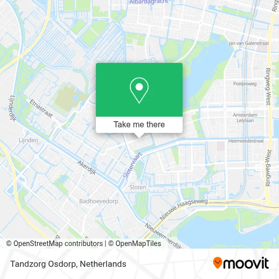 Tandzorg Osdorp map