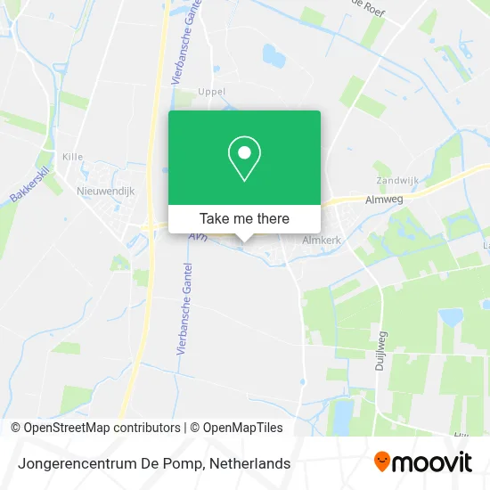 Jongerencentrum De Pomp map
