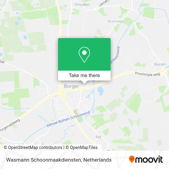 Wasmann Schoonmaakdiensten map