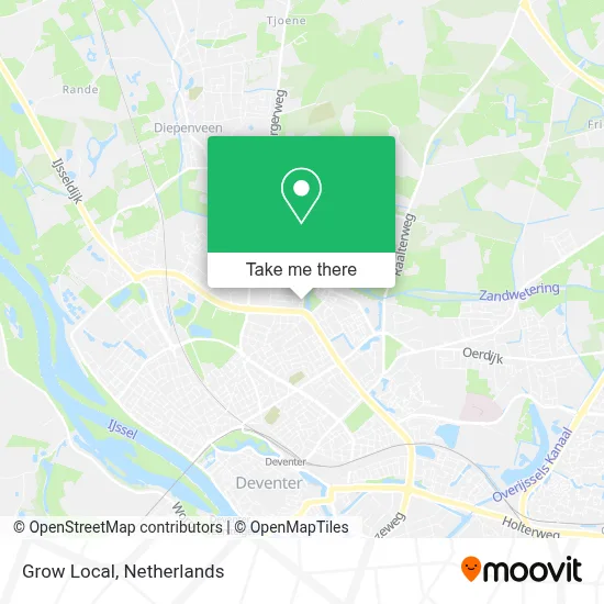 Grow Local map