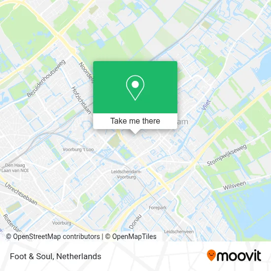 Foot & Soul map