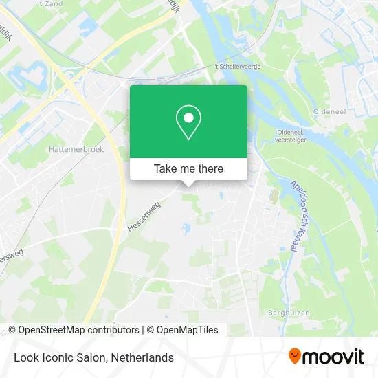 Look Iconic Salon map