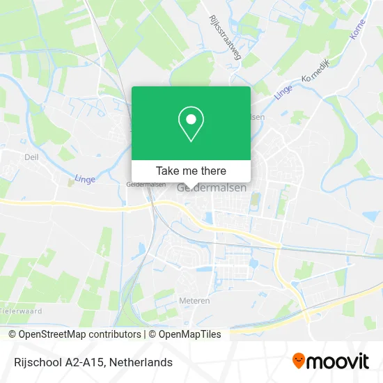 Rijschool A2-A15 map