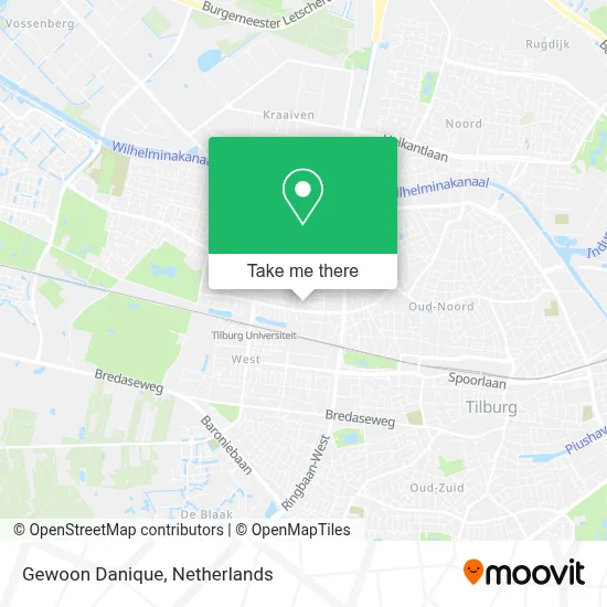 Gewoon Danique map