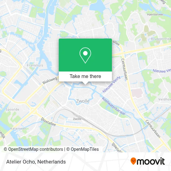 Atelier Ocho map