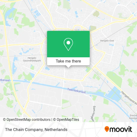 The Chain Company map
