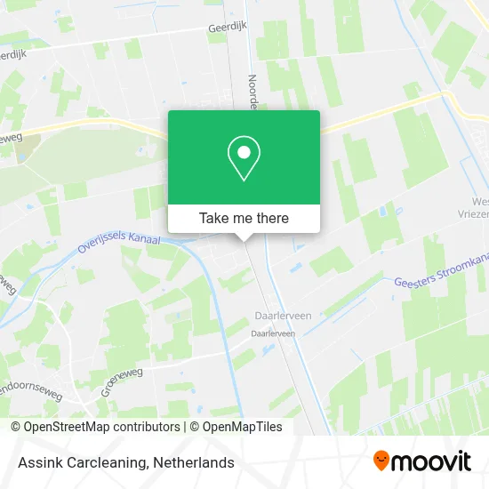 Assink Carcleaning map