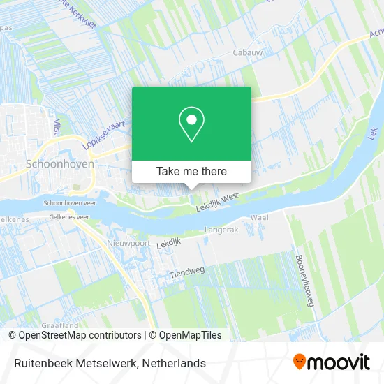 Ruitenbeek Metselwerk Karte