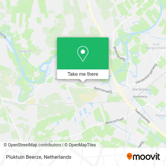 Pluktuin Beerze map