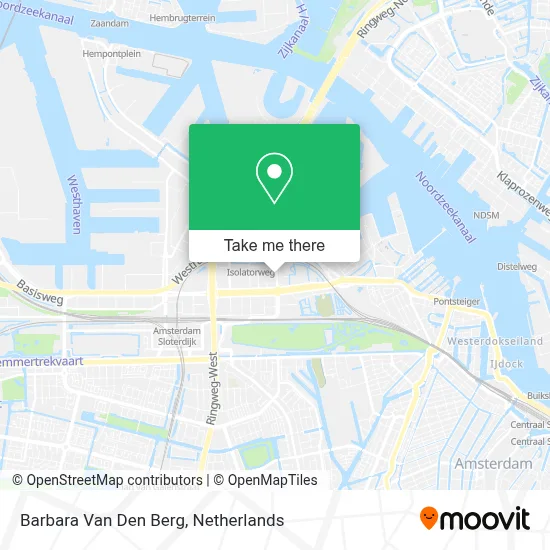 Barbara Van Den Berg map