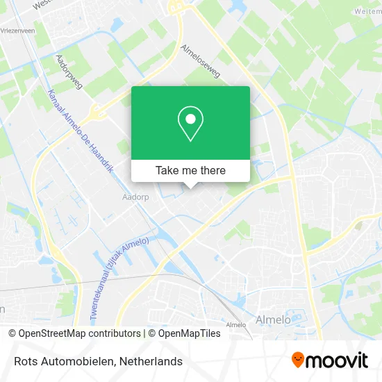 Rots Automobielen map