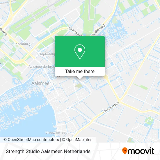 Strength Studio Aalsmeer map