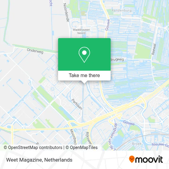 Weet Magazine map