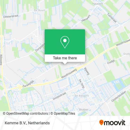 Kemme B.V. map