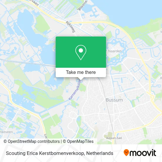 Scouting Erica Kerstbomenverkoop map