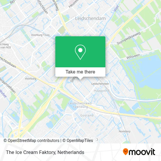 The Ice Cream Faktory map