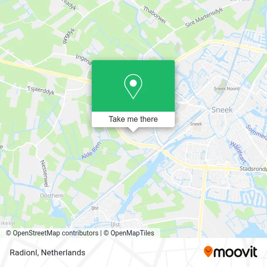 Radionl map