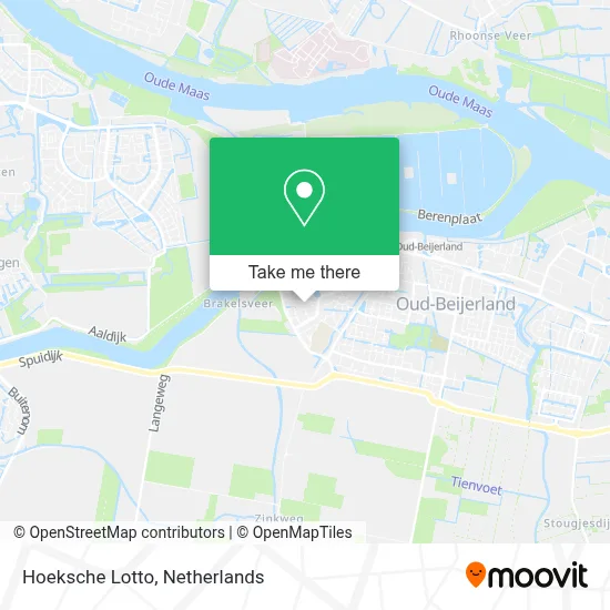 Hoeksche Lotto map