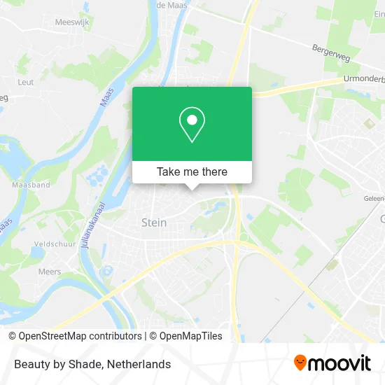Beauty by Shade map