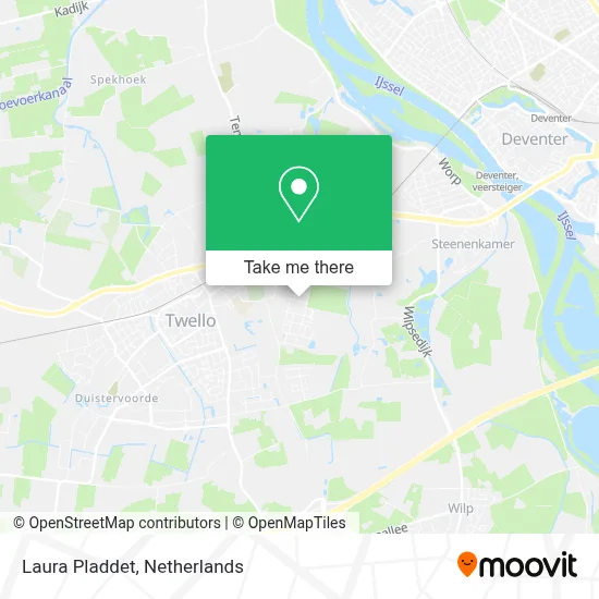 Laura Pladdet map