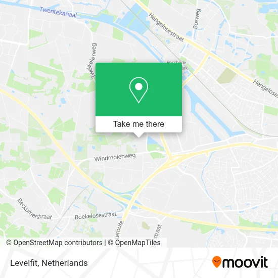 Levelfit map