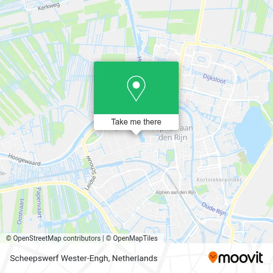 Scheepswerf Wester-Engh map