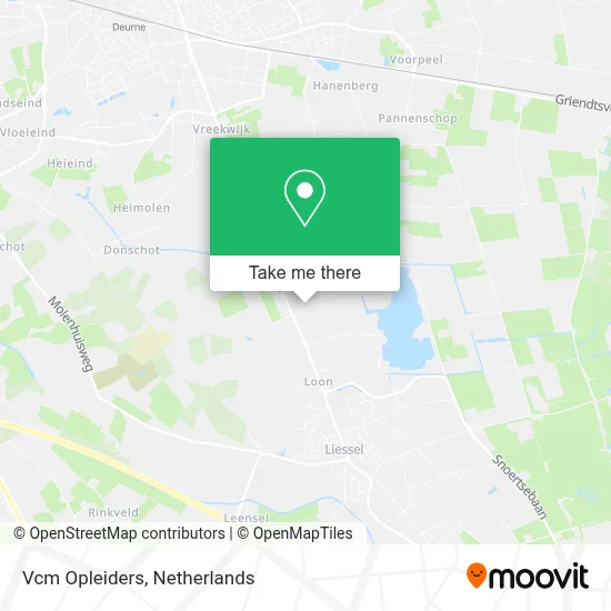 Vcm Opleiders map