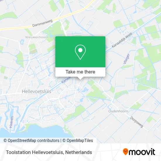 Toolstation Hellevoetsluis map