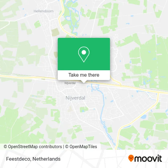 Feestdeco map