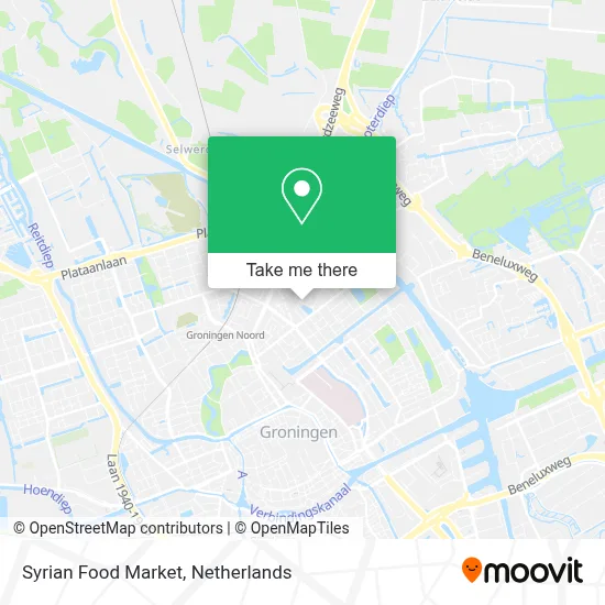 Syrian Food Market map