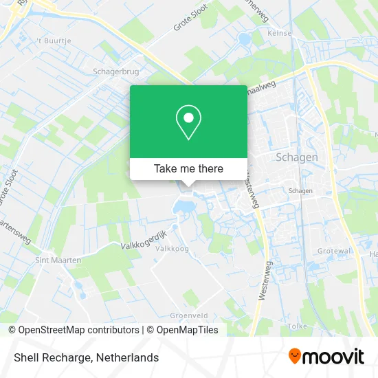 Shell Recharge map