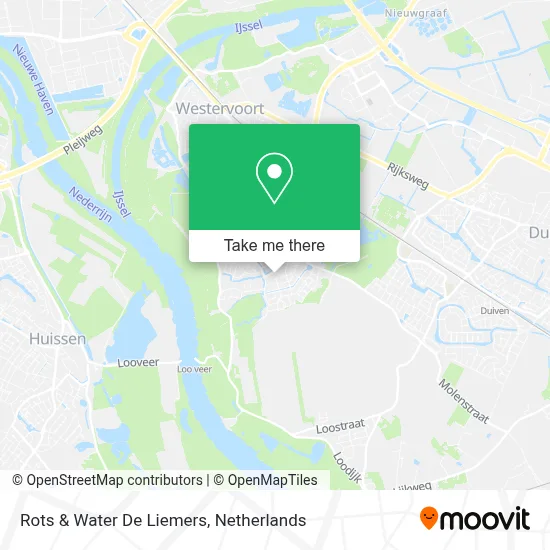 Rots & Water De Liemers map
