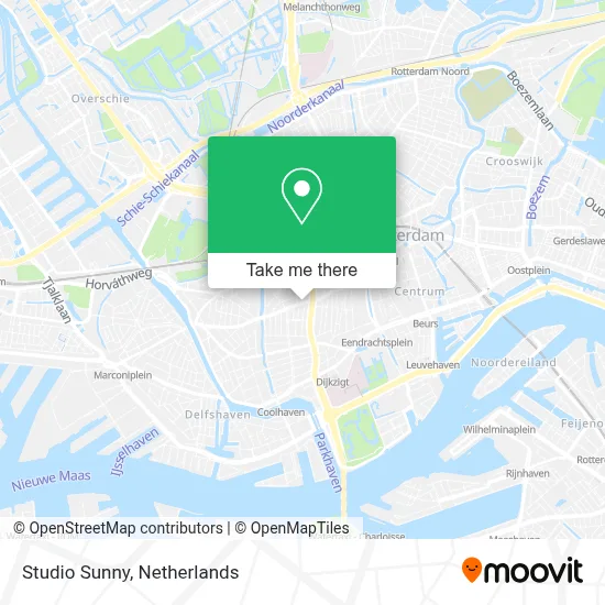 Studio Sunny map