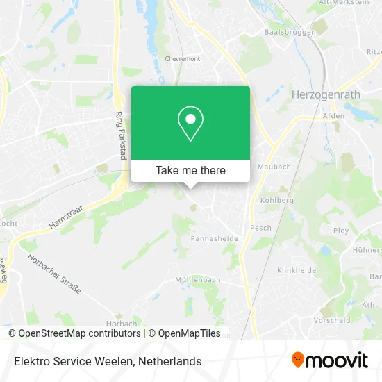 Elektro Service Weelen map