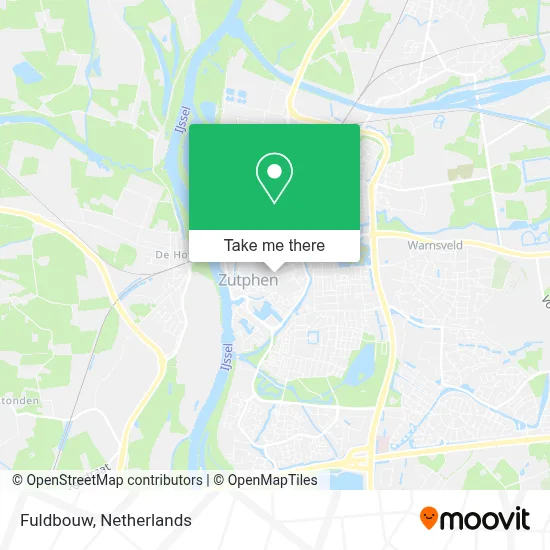 Fuldbouw map