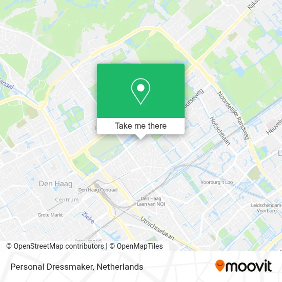 Personal Dressmaker map