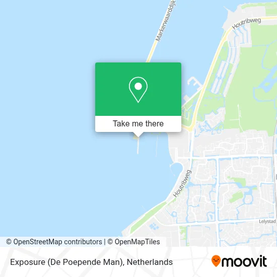 Exposure (De Poepende Man) map